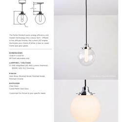 灯饰设计 Ayre 2020年欧美室内现代简约灯饰