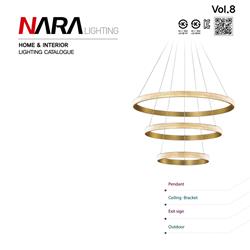 简约吊灯设计:Nara 2020年欧美简约时尚灯饰设计
