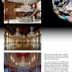 灯饰设计 Copenlamp 2020年西班牙传统玻璃水晶蜡烛灯具设计
