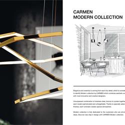 灯饰设计 carmen 2020年欧美现代时尚灯饰设计素材图片
