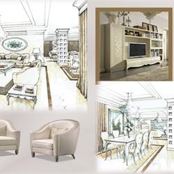 家具设计 Modenese 意大利全屋定制现代家具设计素材图片
