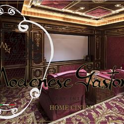 家具设计 Modenese 意大利豪华家庭影院设计素材图片