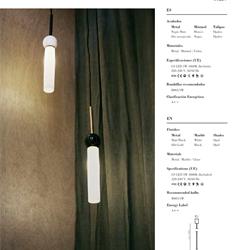 灯饰设计 Aromas 2020年欧美现代时尚简约灯具设计