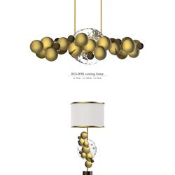 灯饰设计 Villa Lumi 2019-2020年意大利时尚前卫灯饰设计