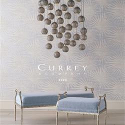 家具设计图:Currey & Company 2020年欧美家居灯饰设计产品目录