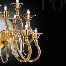 灯饰设计 Gabbiani 2020年意大利唯美玻璃灯具设计