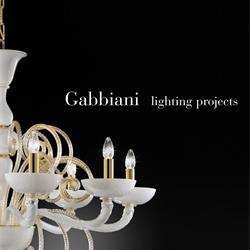 吊灯设计:Gabbiani 2020年意大利定制玻璃蜡烛吊灯设计图片