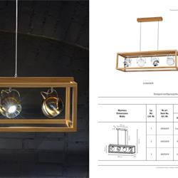 灯饰设计 Spot Light 2021年欧美现代木艺灯饰设计