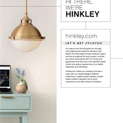 灯饰设计 Hinkley 2021年欧美流行灯饰灯具设计电子目录