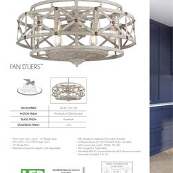 灯饰设计 Savoy House 2021年欧美家居风扇灯设计图片