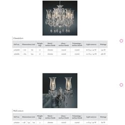 灯饰设计 Preciosa 2020年欧美经典水晶吊灯设计素材图片