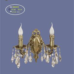 灯饰设计 Faguer 欧美经典全铜水晶蜡烛灯饰设计素材图片