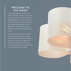灯饰设计 ELK 2021年美式灯饰品牌产品电子目录