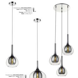 灯饰设计 Serene 2020年欧美室内设计现代吊灯图片
