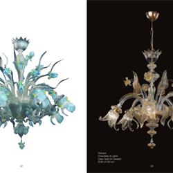 灯饰设计 Turina Design 意大利经典玻璃灯饰设计图片素材