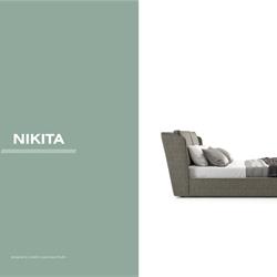 家具设计 Alberta 2020年意大利现代双人床家具设计