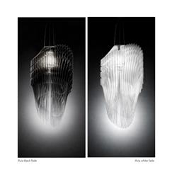 灯饰设计 Slamp 意大利创意玻璃水晶吊灯设计素材图片