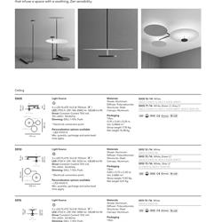 灯饰设计 Vibia 2021年欧美现代简约LED灯具设计图片