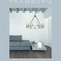 美式铁艺灯设计:Framburg 2021年美式铁艺蜡烛灯设计图片电子目录