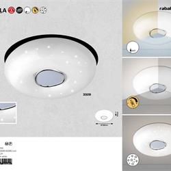 灯饰设计 Rabalux 2020年欧美现代LED灯具照明设计素材图片