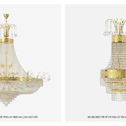 灯饰设计 ArtGlass 2021年欧美水晶铜艺蜡烛灯饰设计