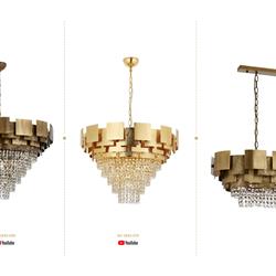 灯饰设计 Avonni 2021年欧美现代轻奢灯饰设计素材