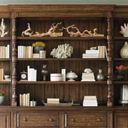 家具设计 Stanley 美国传统实木书房家具设计素材图片