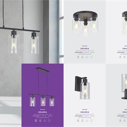灯饰设计 Luxera 2021年欧美家居创意简约灯具照明设计图片