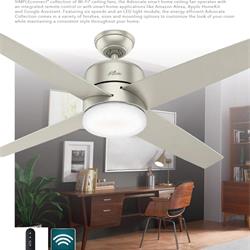灯饰设计 Hunter 2021年欧美家居风扇灯吊扇灯设计素材