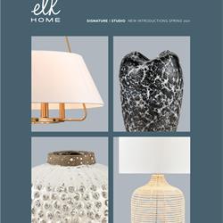 灯饰设计图:Elk 2021年欧美家居灯饰配件设计素材