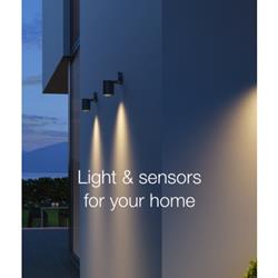 灯饰设计图:Steinel 现代别墅灯具智能感应器解决方案