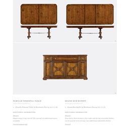家具设计 Stanley 欧美复古实木家具设计电子图册