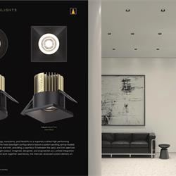 灯饰设计 Sonneman 欧美现代筒灯设计素材图片