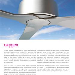 灯饰设计 Oxygen 2021年欧美流行LED风扇灯吊扇灯图片