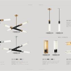 灯饰设计 Matteo 2021年欧美现代精致灯饰素材图片