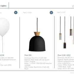 灯饰设计 Fabiia 2021年欧美时尚灯饰设计素材图片电子书