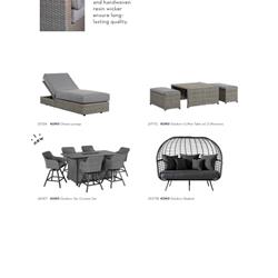 家具设计 Living Spaces 2021年欧美户外花园家具设计素材图片