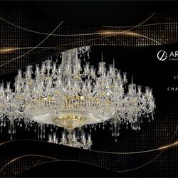 水晶吊灯设计:ArtGlass 欧美大型水晶吊灯设计素材图片电子书