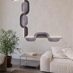 灯饰设计 Grok 2021年现代条形LED灯设计素材图片