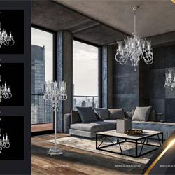 灯饰设计 Artglass 2021年欧美水晶灯饰图片电子图册