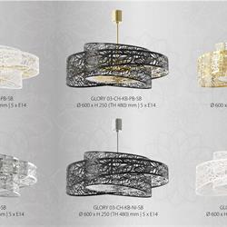 灯饰设计 ArtGlass 2021年欧美天花板灯饰设计素材图片
