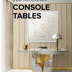 家具设计:欧美100款高档家居控制台操作台桌子设计素材图片