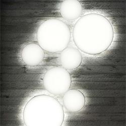 灯饰设计 Lucis 捷克手工吹制蛋白石玻璃灯饰设计素材图片