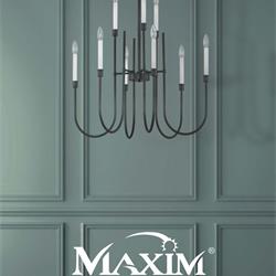 灯饰设计图:Maxim 2021年最新美式灯具设计图片电子目录
