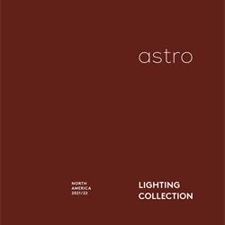 灯饰设计图:Astro 2022年欧美现代简约LED灯设计素材图片