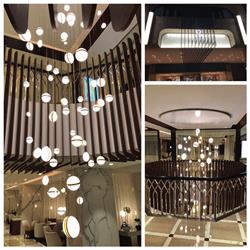 灯饰设计 Beau & Bien 2021年欧美大厅楼梯装饰吊灯设计