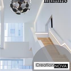 灯饰设计图:Creation Nova 2021年欧美现代LED灯具设计