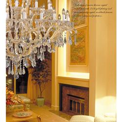 灯饰设计 Arlati 欧美经典水晶蜡烛吊灯图片电子画册