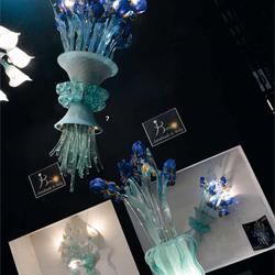 灯饰设计 Busato 意大利经典玻璃灯饰花灯吊灯设计素材图片