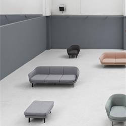 家具设计 Normann Copenhagen 丹麦家具设计布艺沙发素材图片